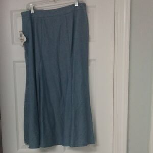 Elegant Blue Women's Skirt